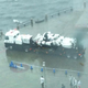 Illustration for article titled Giant Patlabor Mecha Withstands a Real Typhoon